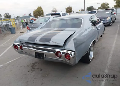 1972 Chevrolet Malibu from USA, damaged, VIN 00001D37F21581744